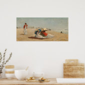 East Hampton Beach - Winslow Homer Poster d'art (Cuisine)