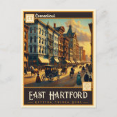 East Hartford, Connecticut | BRIEFKAART (Voorkant)
