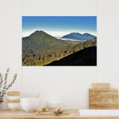 East Java Volcanoes Poster (Keuken)