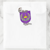 East Kingdom met Tekst sticker (Tas)