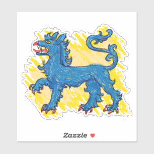 East Kingdom Tyger Sticker