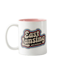 East Lansing 70s Retro Michigan  Koffie Mok