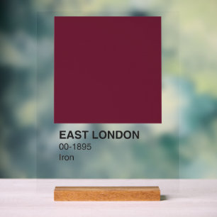 East London Iron - Arrière - plan clair