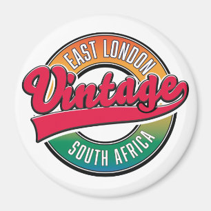 East London South Africa logo Magneet