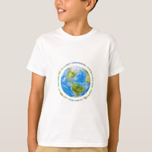 East Longmeadow Earth Day, original logo, T-Shirt