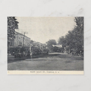 East Main Street, Freehold, NJ,  Briefkaart