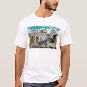 East on Broadway uit San Diego Hotel T-shirt