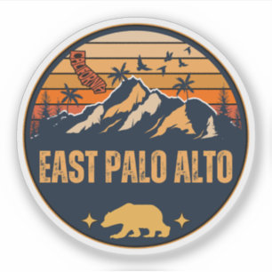 East Palo Alto, Californië Sticker
