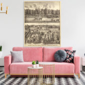 East Park, Racine en Oakland Boerderij Canvas Afdruk (Insitu (Woonkamer))