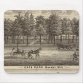 East Park, Racine en Oakland Boerderij Muismat (Voorkant)