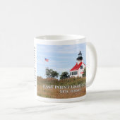 East Point Lighthouse, New Jersey Mug (Devant droit)
