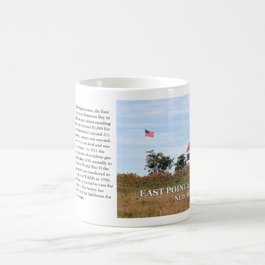 East Point Lighthouse, New Jersey Mug (Centre)