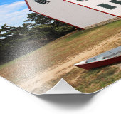 East Point Lighthouse, New Jersey Photo Print (Coin)