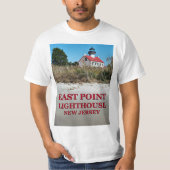 East Point Lighthouse, New Jersey T-Shirt (Devant)
