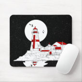 East Quoddy Head Lighthouse flat Muismat (Met muis)