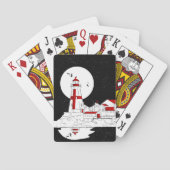 East Quoddy Head Lighthouse flat Pokerkaarten (Achterkant)