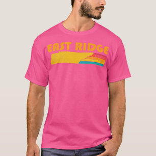 East Ridge Tennessee Vintage Gedecoreerd Souvenir T-shirt
