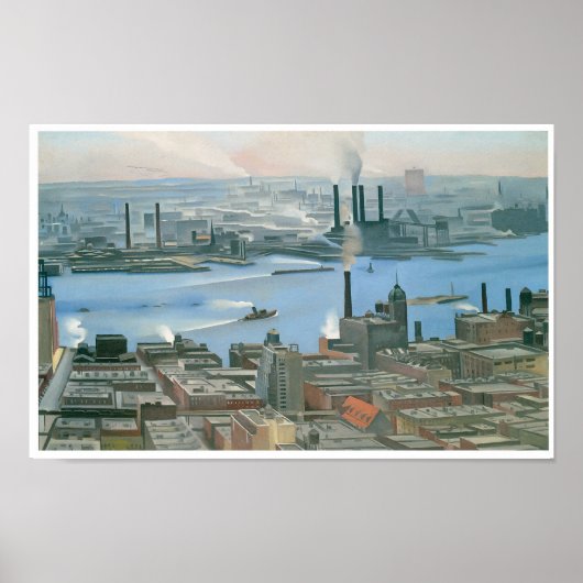 East River Poster (Voorkant)