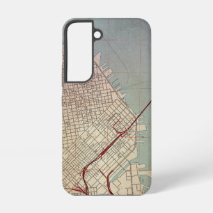 East San Francisco Topographic Map Samsung Galaxy Hoesje