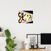 East Side Gallery, Berlijnse muur, dansvrijheid Poster (Thuiskantoor)