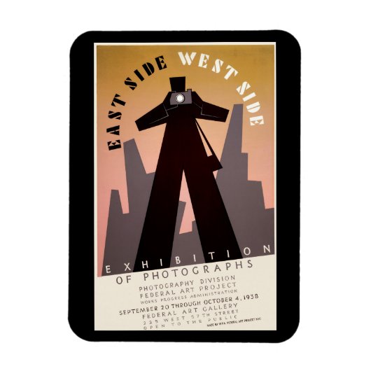 East Side ~ West Side Magneet (Verticaal)