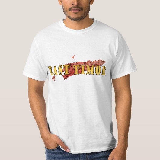 East Timor map T-Shirt (Devant)