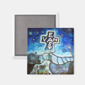 East Van Cross Magneet (Voorkant / Achterkant)