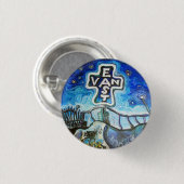 East Van Ronde Button 3,2 Cm (Voorkant /achterkant)