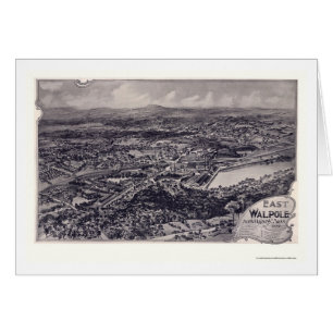 East Walpole, MA Panoramic Map - 1898