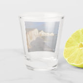 Eastbourne Cliffs in East Sussex England Keepomwil Shot Glas (Achterkant)