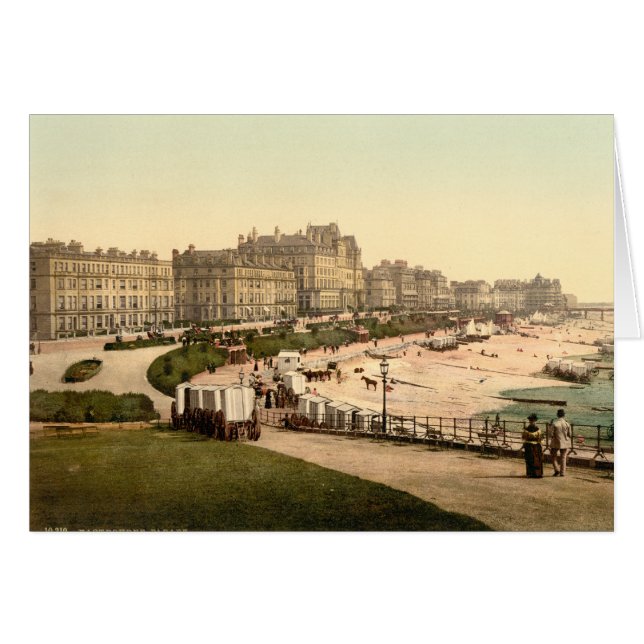 Eastbourne Parade, Sussex, Engeland (Voorkant Horizontaal)