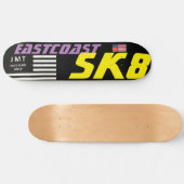 EASTCOAST SK8 8 Pont Skateboard 1/2" (Horz)