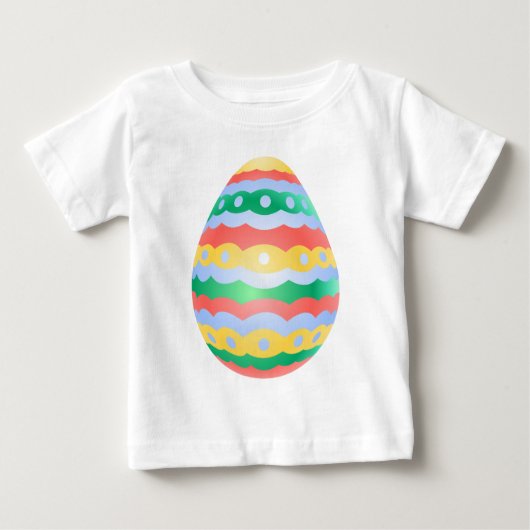 Easter Baby Shirt Leuke Peuter Easter Egg T-shirt (Voorkant)