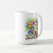 Easter Blessings- Blessed & Grateful Coffee Mug Koffiemok (Voorkant rechts)