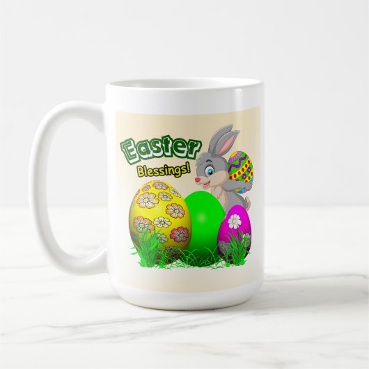 Easter Blessings Coffee Mug (Gauche)