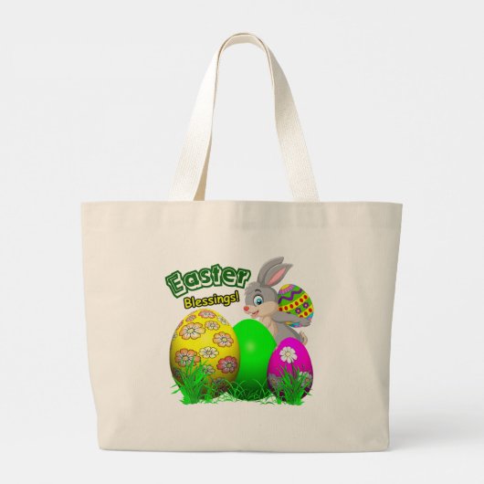 Easter Blessings-Easter Tote Bag (Dos)