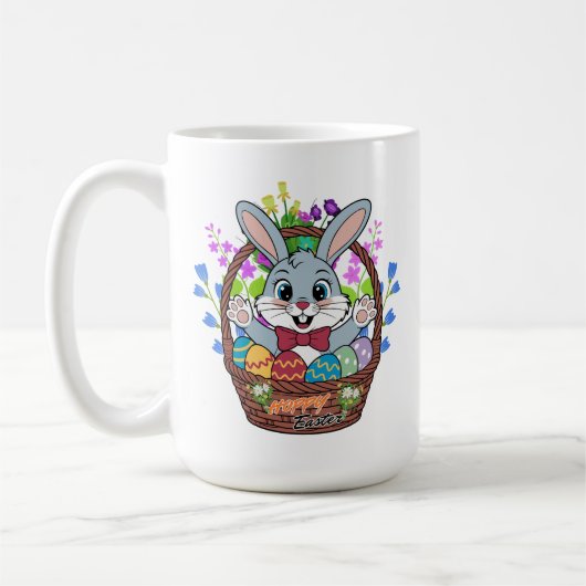 Easter Blessings-Hoppy Easter Coffee Mug (Gauche)