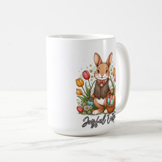 Easter Blessings-Joyful Easter Coffee Mug (Devant droit)