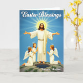 Easter Blessings Mother Card Kaart (Gele Bloem)