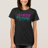 Easter Blessings New Spring Holy Christian Holiday T-shirt (Voorkant)