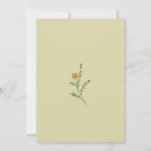 Easter Brunch and Egg Hunt Bunny Floral Invitation (Dos)