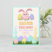 Easter Brunch & Egg Hunt Invitation | Wildflower (Debout devant)