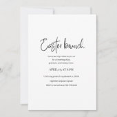 Easter Brunch Invitation | Modern Elegant Spring (Devant)