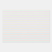 Easter Bunnies & Baby Chicks Cute Patterns Inpakpapier Vel (Voorkant 3)