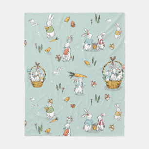 Easter Bunnies Egg Hunt familie Fleece Deken