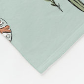 Easter Bunnies Egg Hunt familie Fleece Deken (Hoek)