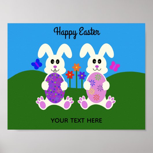 Easter Bunny #4 Poster (Devant)