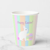  Easter Bunny and Eggs Papieren Bekers (Achterkant)