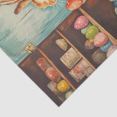 Easter Bunny and the Egg Cupboard Tissuepapier (Detail)