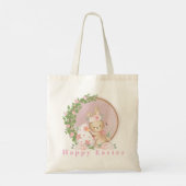 Easter Bunny at Garden Tote Bag (Dos)